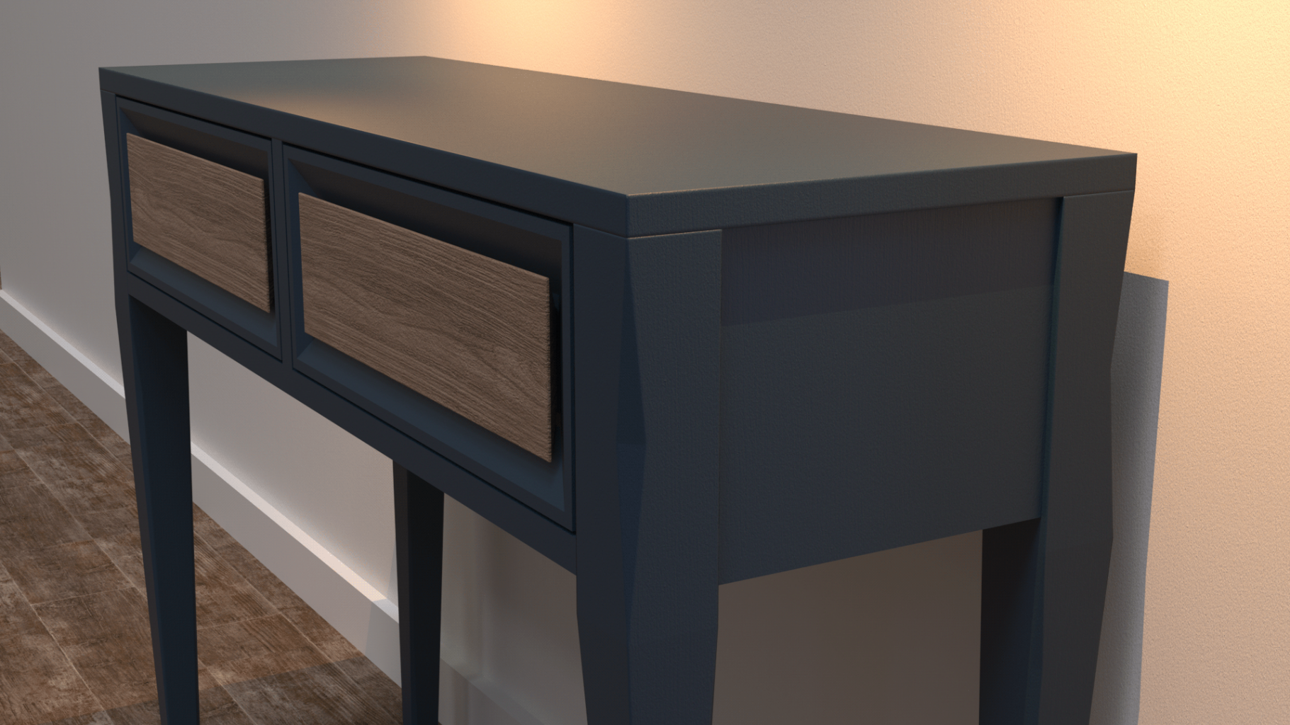 Minimalist sideboard